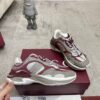 sy_no_43518FD671A4AD207A0A76CABA033507_0 Gucci Tech/Retro Runner Sneaker in Burgundy & Grey – Burgundy / Grey