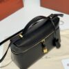 Loro Piana Extra Bag L27 Shoulder Bag – Saddle Leather (Black)