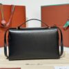 Loro Piana Extra Bag L27 Shoulder Bag – Saddle Leather (Black)