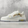 sy_no_446B88987F90505CC1E87EABD32AF0D3_0 Louis Vuitton LV Trainer White Leather Floral Embroidery Sneakers