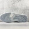 sy_no_446B88987F90505CC1E87EABD32AF0D3_3 Louis Vuitton LV Trainer White Leather Floral Embroidery Sneakers