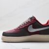 Stüssy x Nike Air Force 1 Low Custom – Burgundy / Brown / Silver / Blue