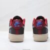 Stüssy x Nike Air Force 1 Low Custom – Burgundy / Brown / Silver / Blue