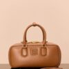 sy_no_44F4AAFCDB2E68AADD012EEC1E63B597_0 MIUMIU Arcadie Medium Leather Bag in Cognac Color