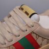 sy_no_453689F2A38632D7037A6A8AA890DE44_6 Gucci Screener GG Canvas & Beige Suede Sneaker with Pink Wash Accent
