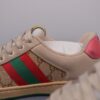 sy_no_453689F2A38632D7037A6A8AA890DE44_7 Gucci Screener GG Canvas & Beige Suede Sneaker with Pink Wash Accent