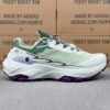 Mint Green & Violet Professional Trail Running Shoes