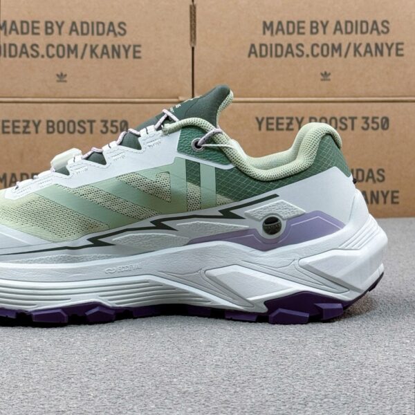 Mint Green & Violet Professional Trail Running Shoes