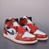 Air Jordan 1 Mid Custom – Chinese Cloud Pattern / Retro Red