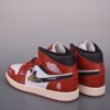 Air Jordan 1 Mid Custom – Chinese Cloud Pattern / Retro Red