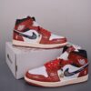 Air Jordan 1 Mid Custom – Chinese Cloud Pattern / Retro Red