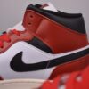 Air Jordan 1 Mid Custom – Chinese Cloud Pattern / Retro Red