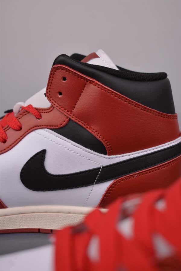 Air Jordan 1 Mid Custom – Chinese Cloud Pattern / Retro Red
