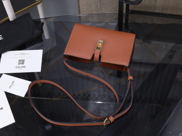 sy_no_46B07E4AFAE59A24400A28011EF57EB6_5 Camille 16 Soft Mini Crossbody Bag – Brown