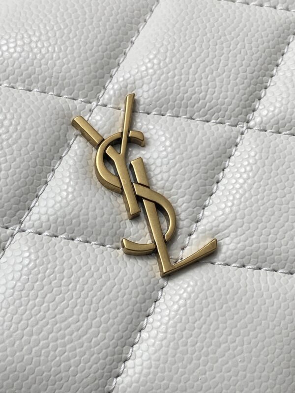 sy_no_46C9836BD149E567FD0300419DAD9EA7_5 YSL Becky Quilted Chain Bag – Ivory & Gold