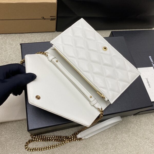 sy_no_46C9836BD149E567FD0300419DAD9EA7_6 YSL Becky Quilted Chain Bag – Ivory & Gold