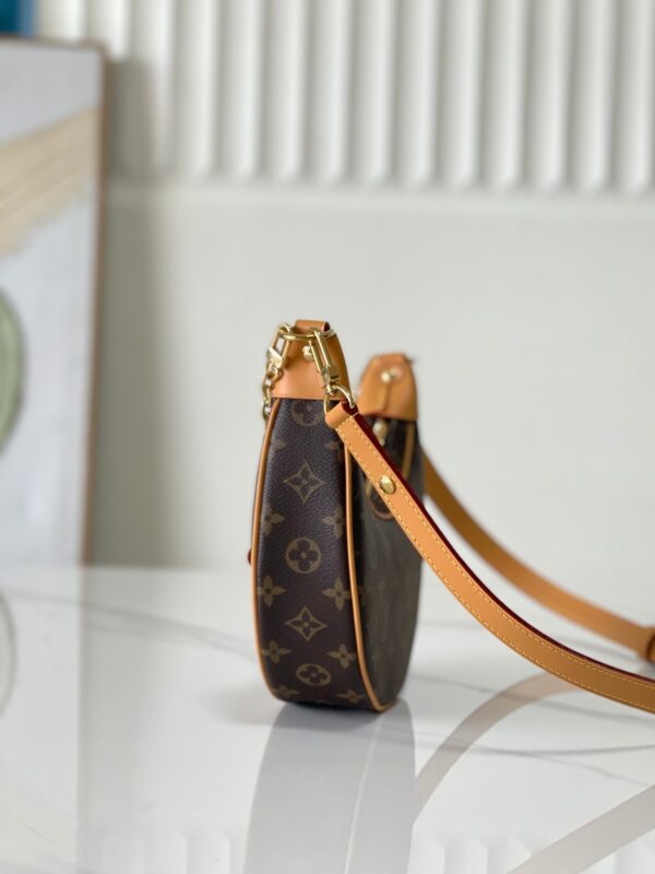 Monogram Canvas Crescent Underarm Bag