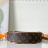 Monogram Canvas Crescent Underarm Bag