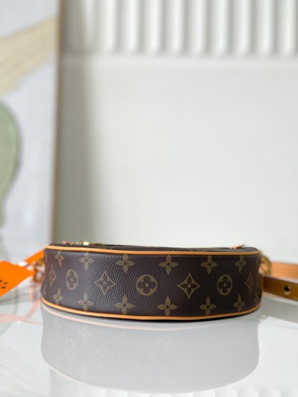 Monogram Canvas Crescent Underarm Bag
