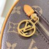 Monogram Canvas Crescent Underarm Bag