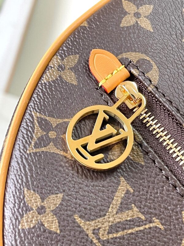 Monogram Canvas Crescent Underarm Bag