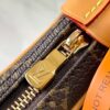 Monogram Canvas Crescent Underarm Bag