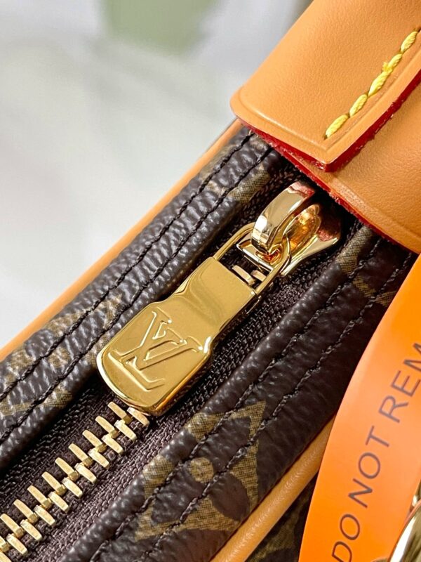 Monogram Canvas Crescent Underarm Bag