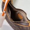 Monogram Canvas Crescent Underarm Bag