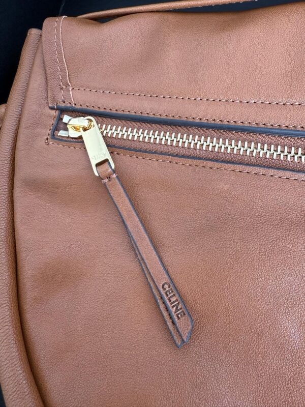 CELINE Soft Triomphe Half-Moon Bag