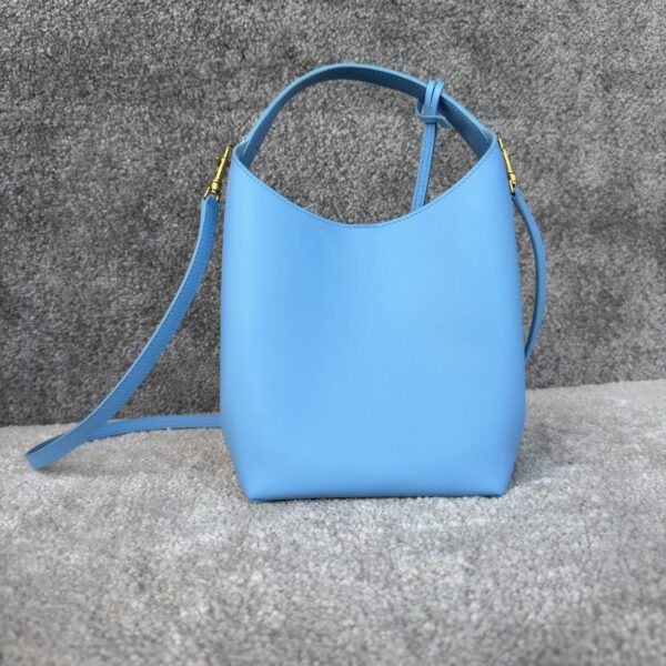 Mini Hobo Bag – Blue Leather
