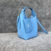 Mini Hobo Bag – Blue Leather