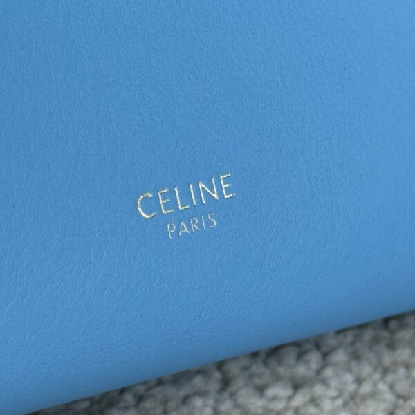 Mini Hobo Bag – Blue Leather