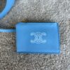 Mini Hobo Bag – Blue Leather