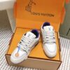 sy_no_480088C90BF23F15E3D4EC7BE88DF4D6_2 Louis Vuitton LV Trainer White & Lavender Purple Retro Sneakers