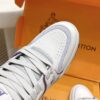 sy_no_480088C90BF23F15E3D4EC7BE88DF4D6_8 Louis Vuitton LV Trainer White & Lavender Purple Retro Sneakers