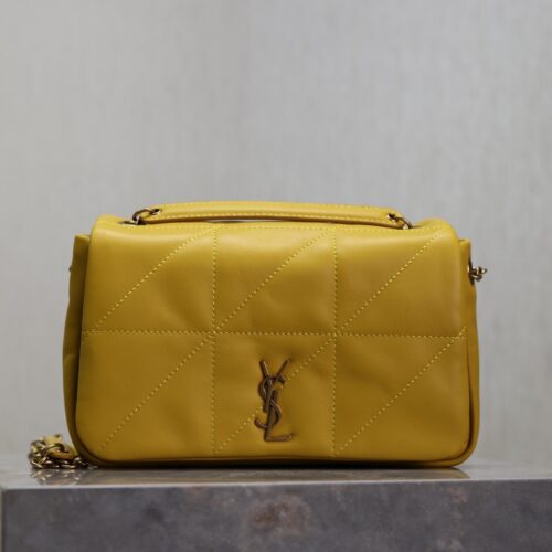 YSL Jamie Mini Shoulder Bag – Yellow Lambskin