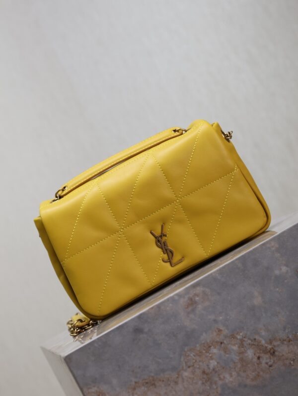 sy_no_48352971FF2CDB34D4C1F25D9A4ED808_1 YSL Jamie Mini Shoulder Bag – Yellow Lambskin