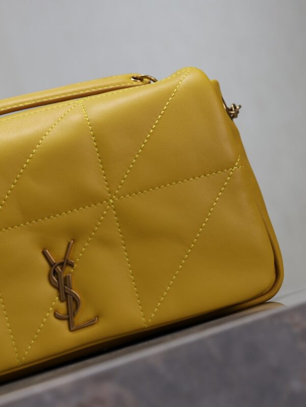 sy_no_48352971FF2CDB34D4C1F25D9A4ED808_2 YSL Jamie Mini Shoulder Bag – Yellow Lambskin