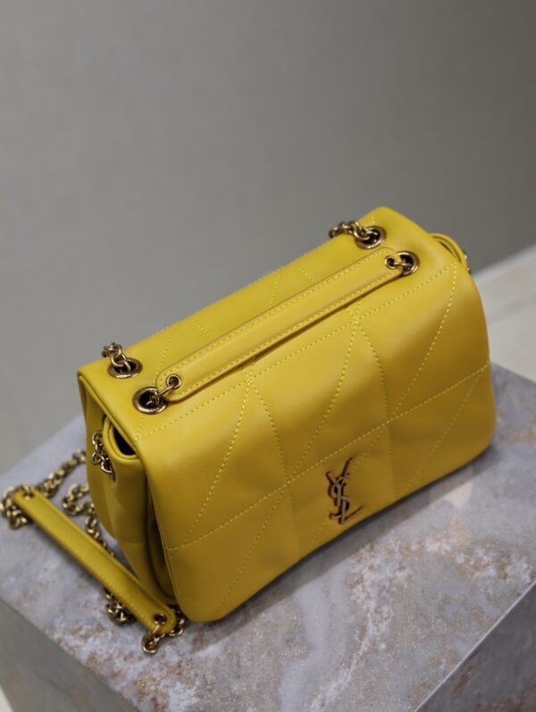 sy_no_48352971FF2CDB34D4C1F25D9A4ED808_3 YSL Jamie Mini Shoulder Bag – Yellow Lambskin
