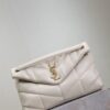 sy_no_48A8B9FB5DFB4B61CB436359CF6F4AC6_1 YSL Loulou 35cm Quilted Lambskin Bag – White