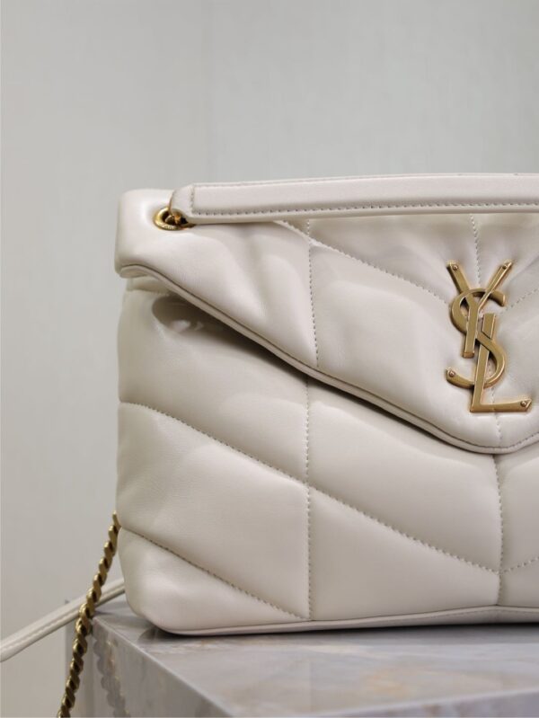 sy_no_48A8B9FB5DFB4B61CB436359CF6F4AC6_2 YSL Loulou 35cm Quilted Lambskin Bag – White