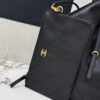 sy_no_490E4F60865F549BD15318A2992C841E_3 Chanel 25S Large Tote Bag – Quilted Calfskin Leather with Gold Hardware