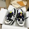 Louis Vuitton LV Trainer Maxi Black & White Chunky Retro Sneakers