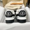 Louis Vuitton LV Trainer Maxi Black & White Chunky Retro Sneakers
