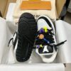 Louis Vuitton LV Trainer Maxi Black & White Chunky Retro Sneakers