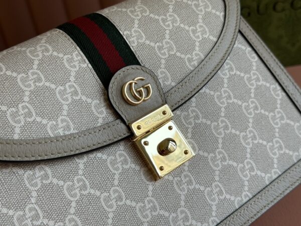 sy_no_49DDC01BB41E5B268BEFDB27FD0BDA01_5 Ophidia Small Top Handle Bag – Signature Canvas