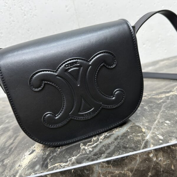 Folco Cuir Triomphe Smooth Calfskin Leather Handbag