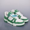 Green Low-Top Trainer Sneakers