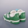 Green Low-Top Trainer Sneakers