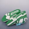 Green Low-Top Trainer Sneakers